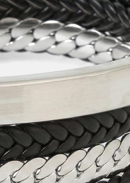 Leather Bracelet Titan Wrath