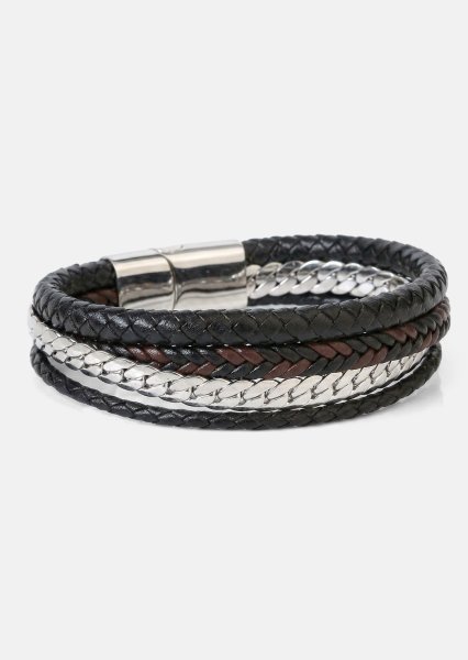 Leather Bracelet Iron Heritage