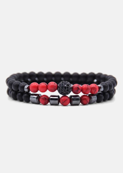 Beaded Bracelet Crimson Valor