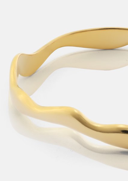 Bracelet Waveform - 18k Gold Plated