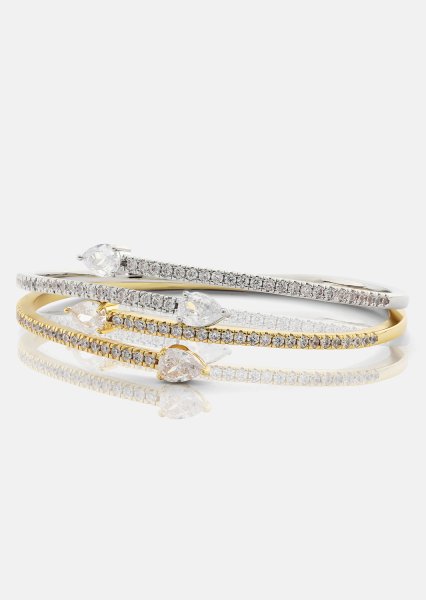 Bracelet Lumière Spark Stack - 18k Gold Plated