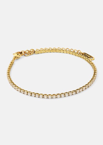 Bracelet Gloria Band 2.2mm - 18k Gold Plated