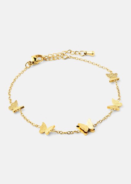 Bracelet Butterfly Dance - 18k Gold Plated