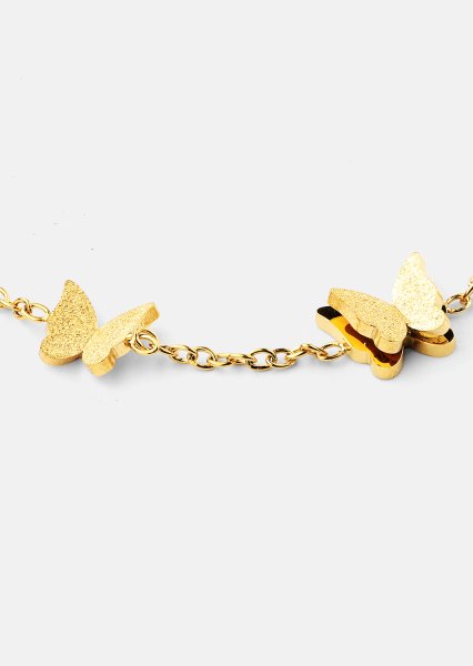 Bracelet Butterfly Dance - 18k Gold Plated