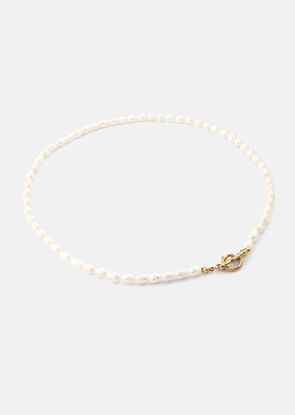 Necklace Classic Pearl - 18k Gold Plated