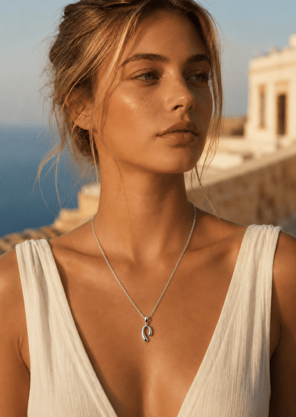 Necklace Silver Flow – Silver Plated