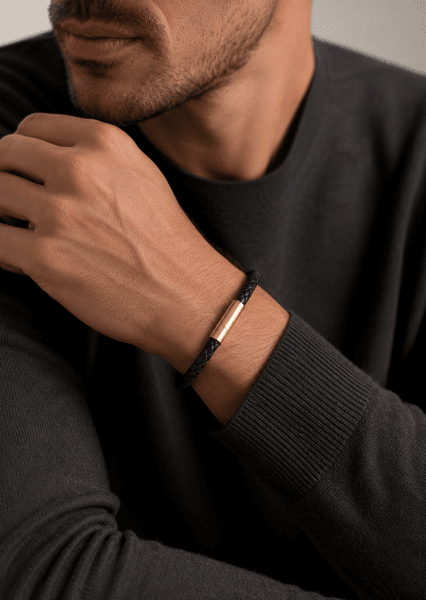 Leather Bracelet Echo Forge