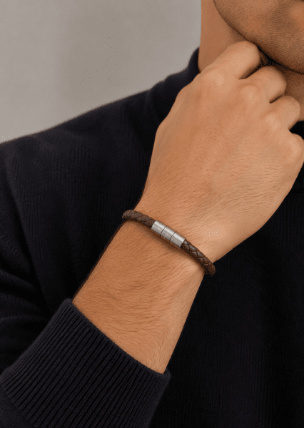 Leather Bracelet Iron Heritage