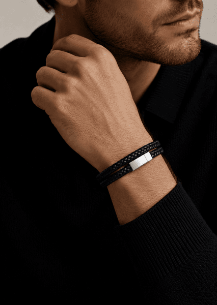 Leather Bracelet Stellar Grip