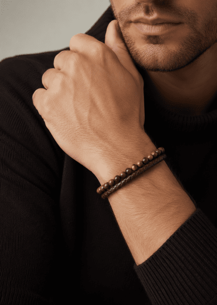 Leather Bracelet Terra Bond