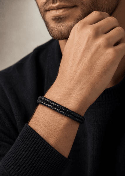 Leather Bracelet Titan Knot