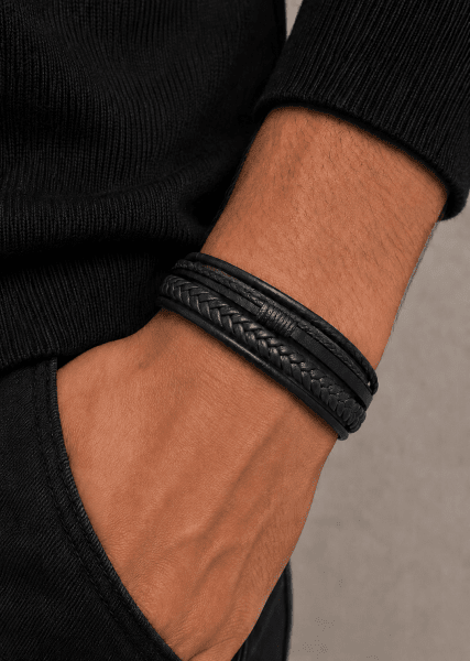 Leather Bracelet Titan Tapestry