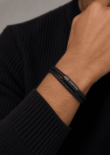 Leather Bracelet Titan Whisper