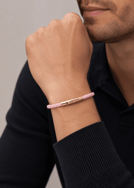 Leather Bracelet Venture Thread