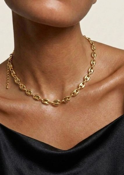Necklace Bold Chain - 18k Gold Plated