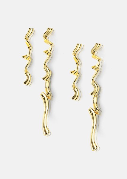 Earring Flow - 18k Gold Plated