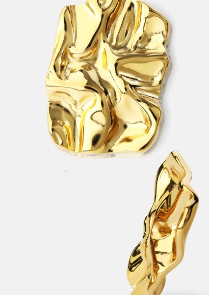 Earring Lava - 18k Gold Plated