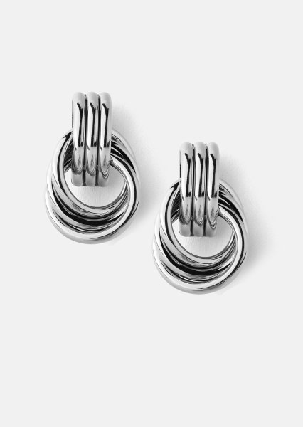 Earrings Unity Loop - Silver Plated