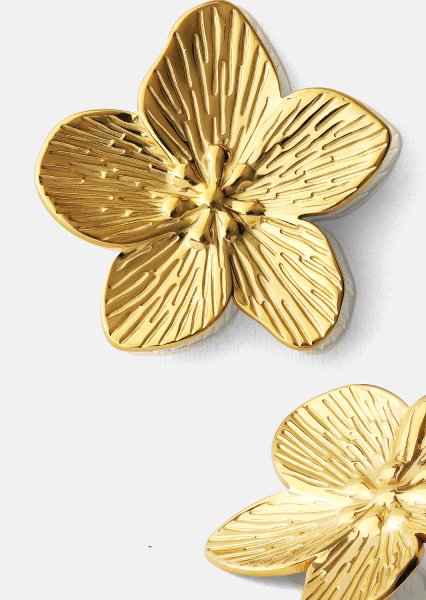 Earrings Blossom - 18k Gold Plated