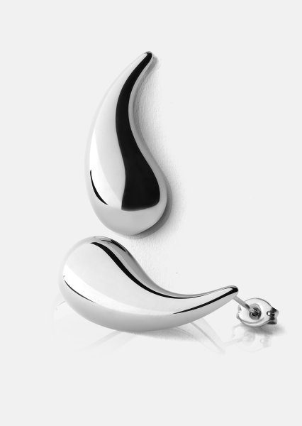 Earrings Silverdroppar - Silver Plated