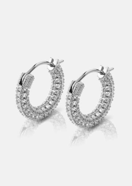 Elegans Earrings - Silver Plated