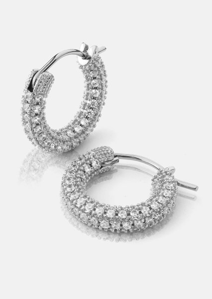 Elegans Earrings - Silver Plated