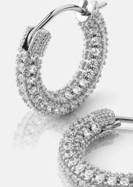 Elegans Earrings - Silver Plated