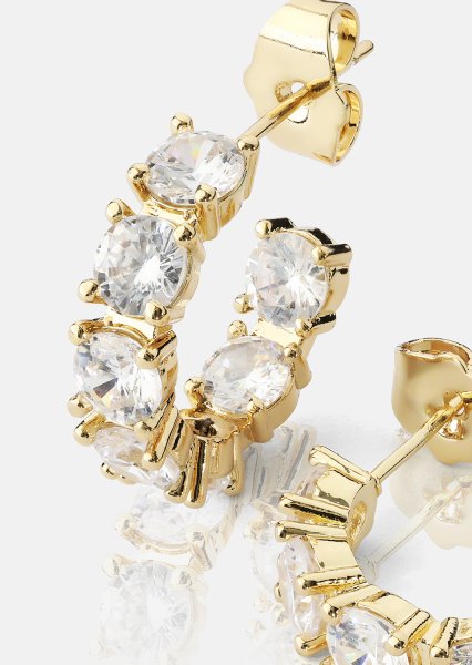 Vela Earrings - 18k Gold Plated