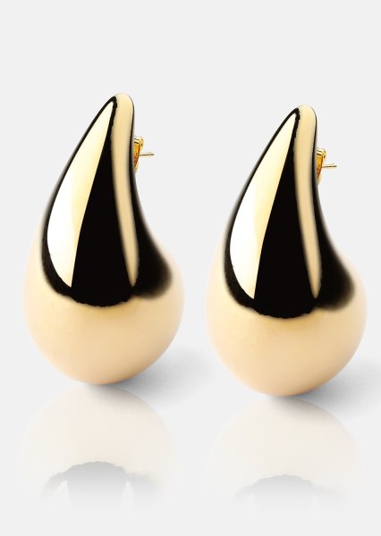 Earring Liquid Glow - 18k Gold Plated