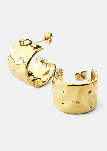 Earrings Luna - 18k Gold Plated