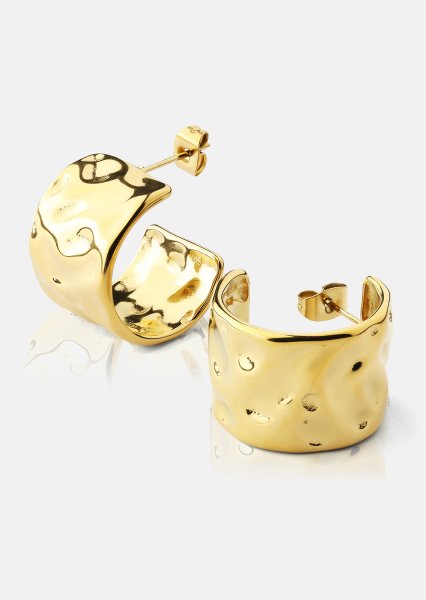 Earrings Luna - 18k Gold Plated