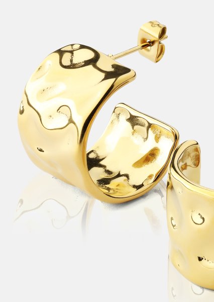 Earrings Luna - 18k Gold Plated