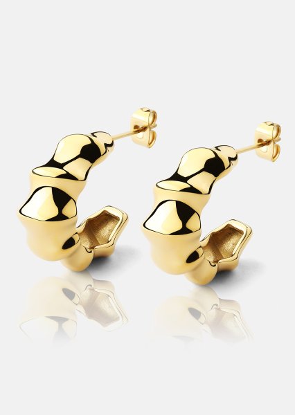 Earrings Gaia – 18k Gold Plated