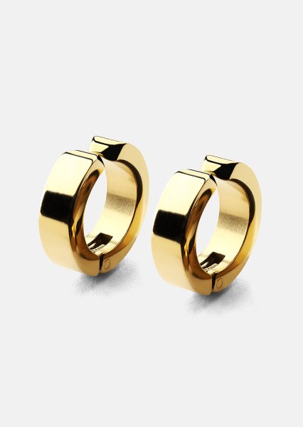 Earring Petite Hoop- 18k Gold Plated