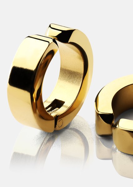 Earring Petite Hoop- 18k Gold Plated