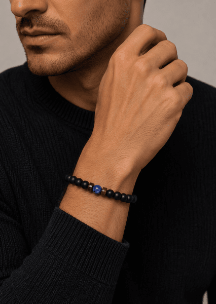 Beaded Bracelet Obsidian Legacy