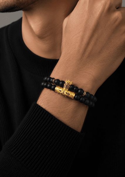Beaded Bracelet Regal Ember