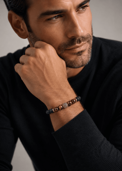 Beaded Bracelet Rugged Charm