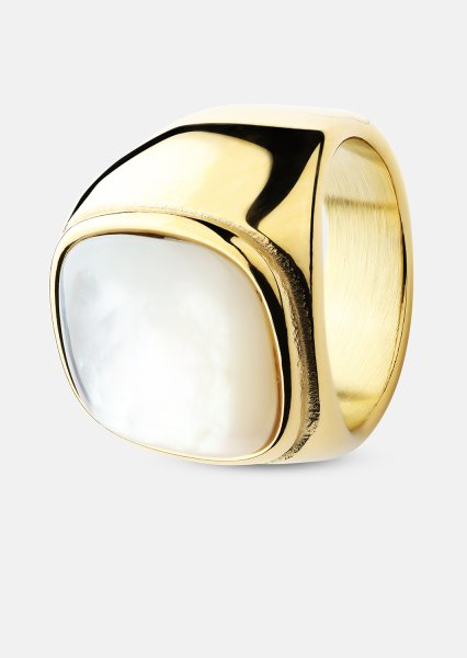 Ring Blanche - 18k Gold Plated