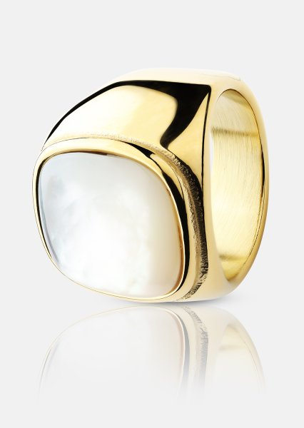 Ring Blanche - 18k Gold Plated