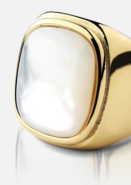 Ring Blanche - 18k Gold Plated
