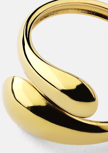 Ring Bold Drops - 18k Gold Plated