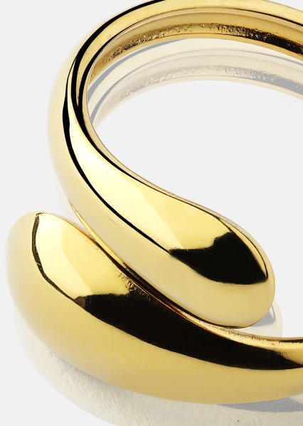 Ring Bold Drops - 18k Gold Plated