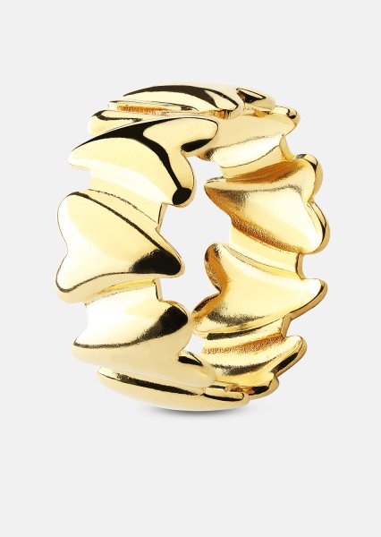 Ring Heartglow - 18k Gold Plated