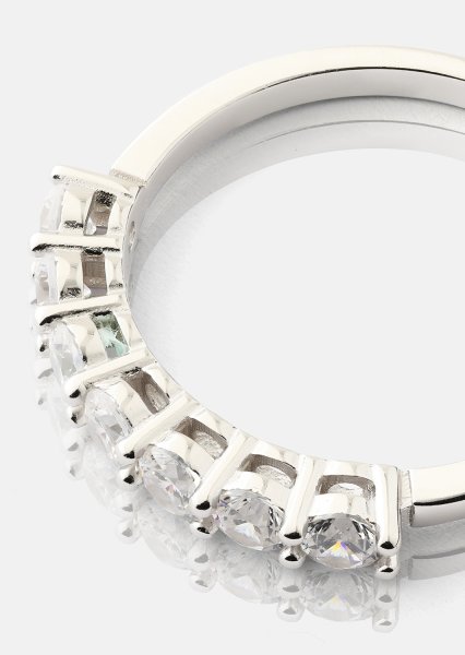 Ring Link Eternal - Silver Plated