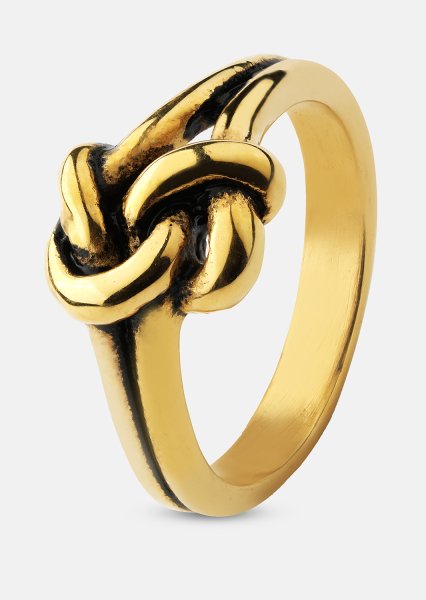 Ring Knot - 18k Gold Plated