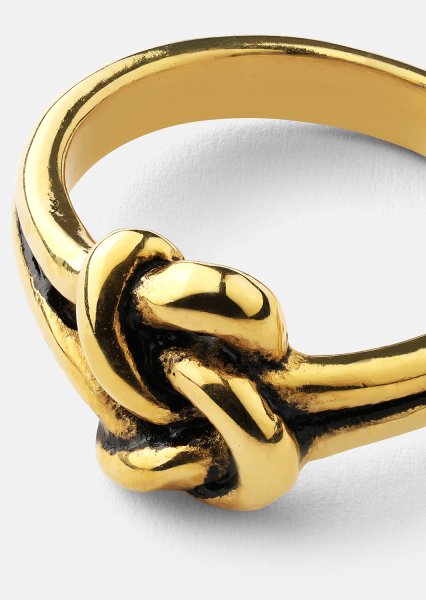 Ring Knot - 18k Gold Plated
