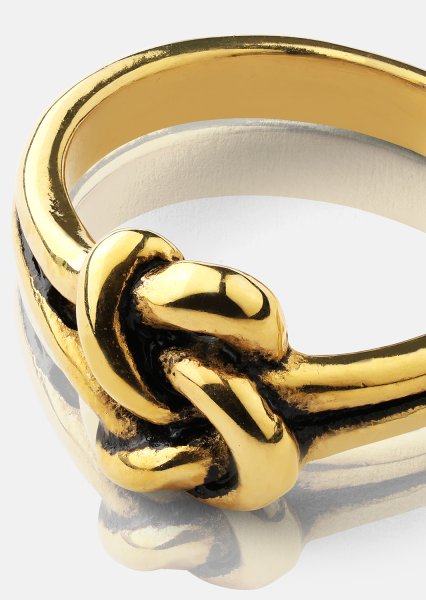 Ring Knot - 18k Gold Plated