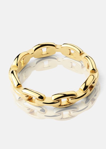 Ring Bold Chain - 18K Gold Plated