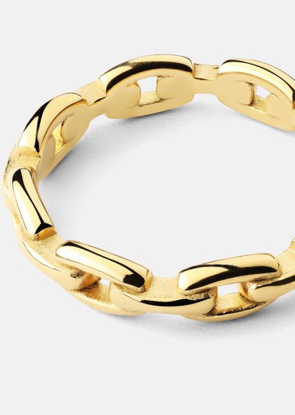 Ring Bold Chain - 18K Gold Plated